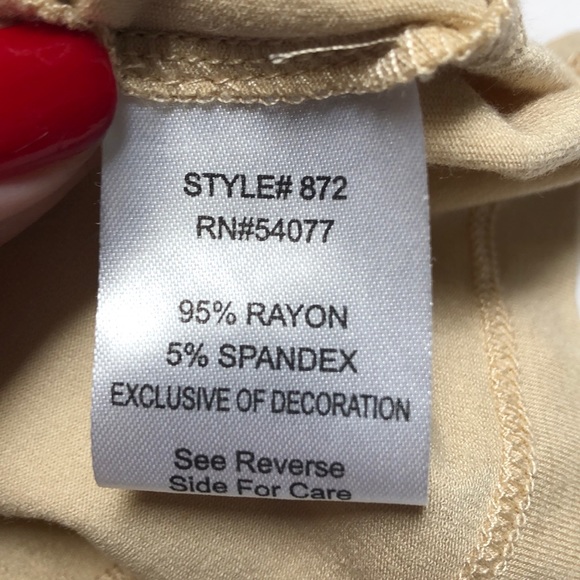 💙💙CAbi Egyptian Beaded Neck Tunic Style # 872 - Picture 7 of 8